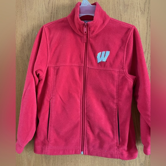 Columbia Wisconsin Badgers fleece - Picture 1 of 3